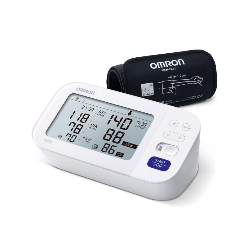 OMRON Complete Smart Home Blood Pressure Monitor and ECG for